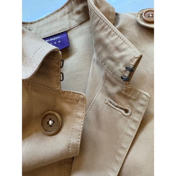 Ralph Lauren Collection Vintage 1994 Runway Utility Field Safari Jacket 10 Tan M - Picture 12 of 16